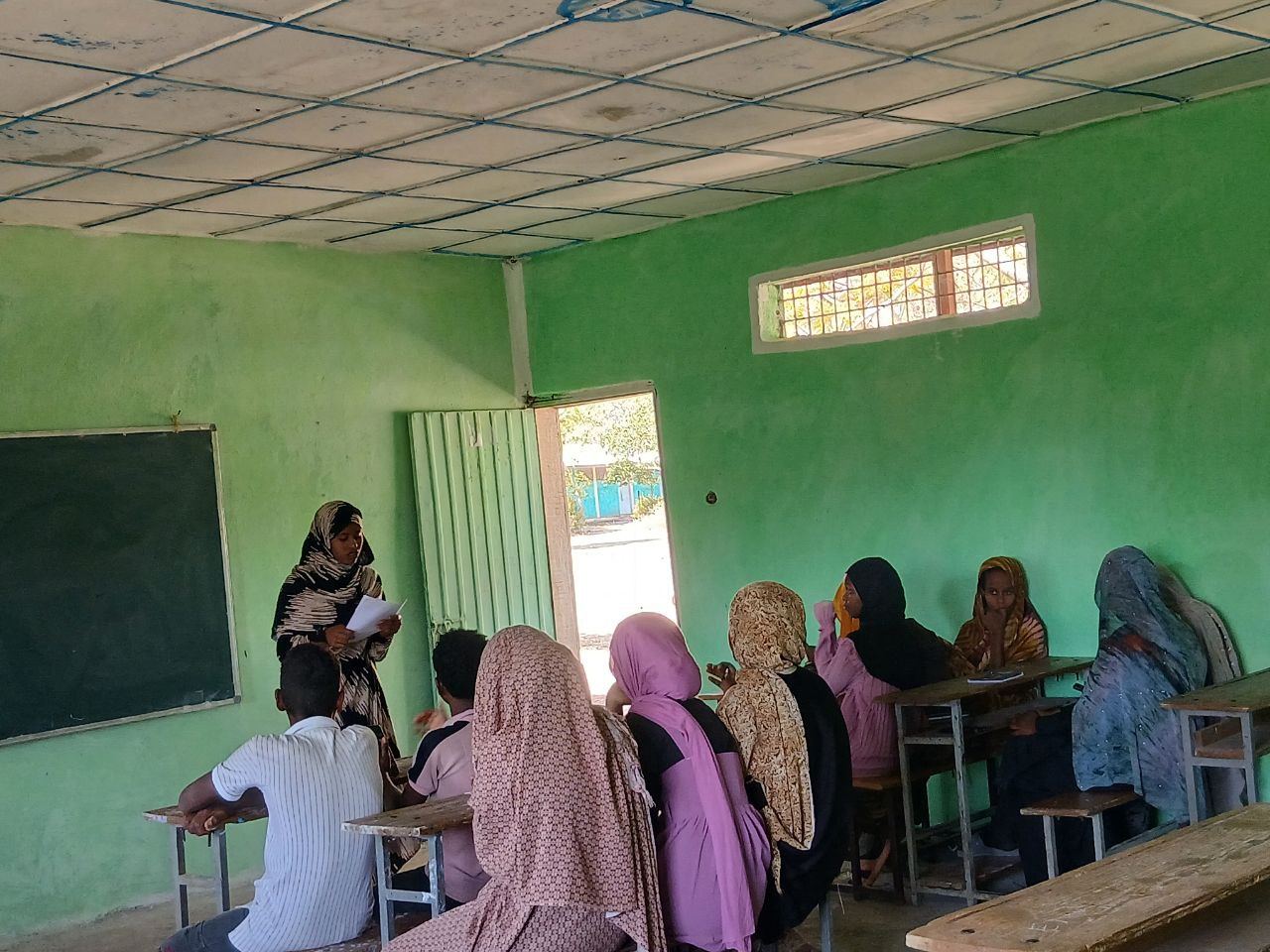 Youth Engagement Session Held at Degan IDP Center in Kombolcha