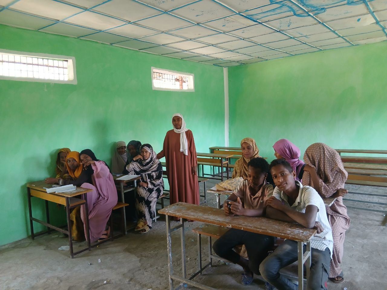 Youth Engagement Session Held at Degan IDP Center in Kombolcha