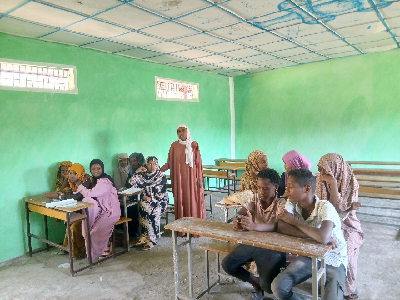 Youth Engagement Session Held at Degan IDP Center in Kombolcha