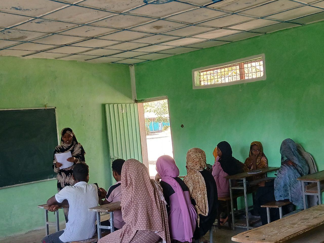 Youth Engagement Session Held at Degan IDP Center in Kombolcha