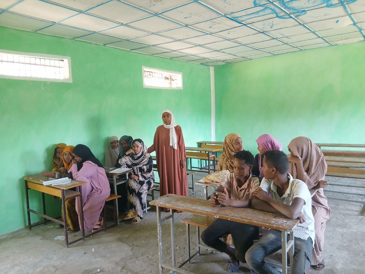 Youth Engagement Session Held at Degan IDP Center in Kombolcha