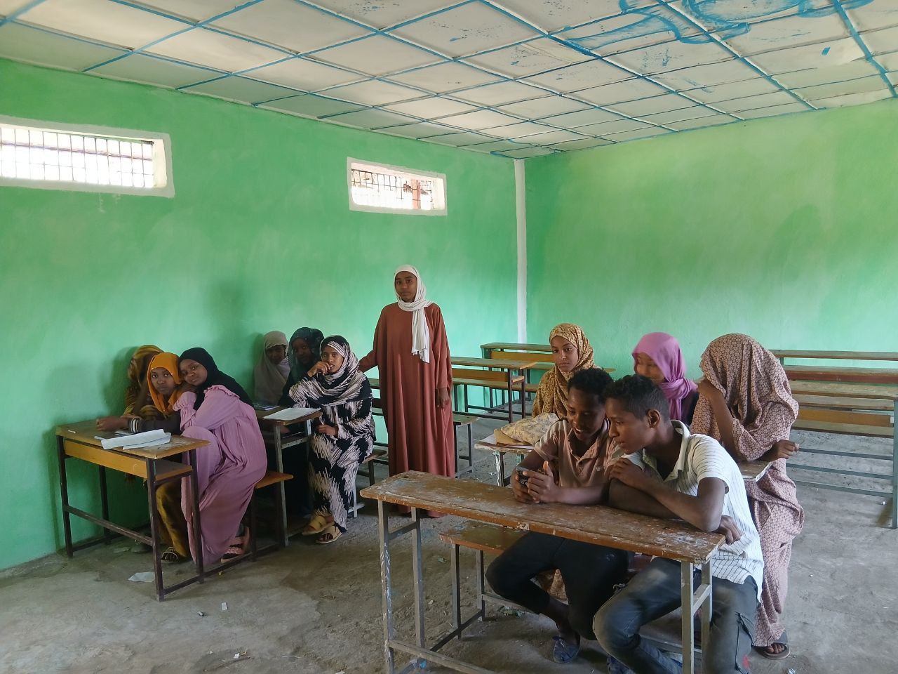 Youth Engagement Session Held at Degan IDP Center in Kombolcha