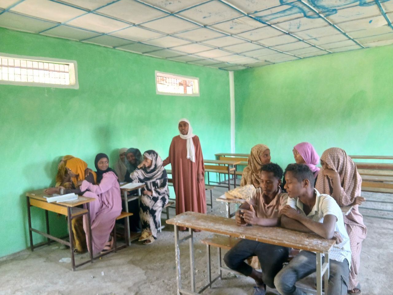 Youth Engagement Session Held at Degan IDP Center in Kombolcha