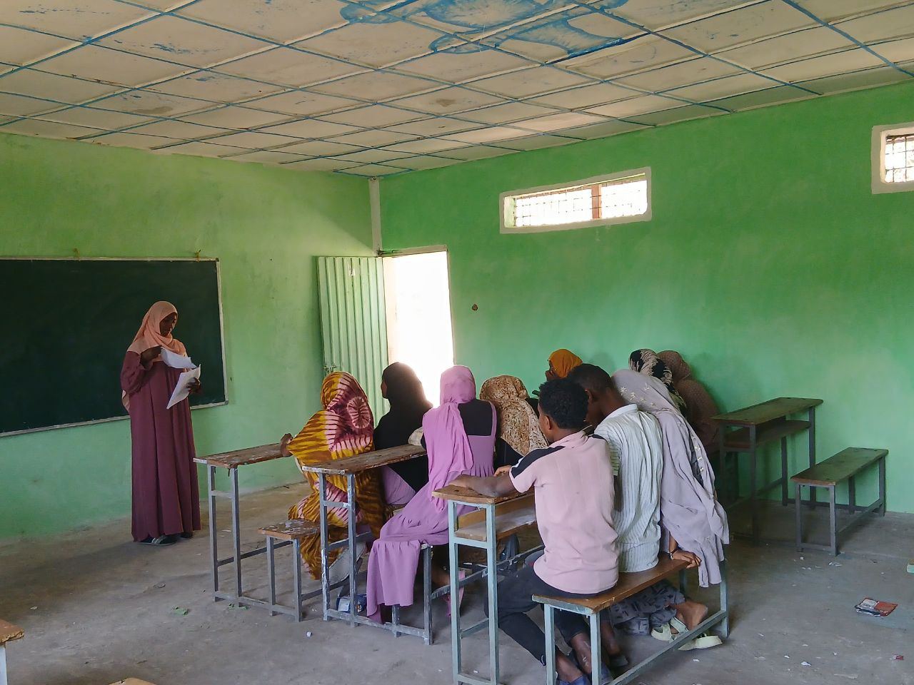 Youth Engagement Session Held at Degan IDP Center in Kombolcha