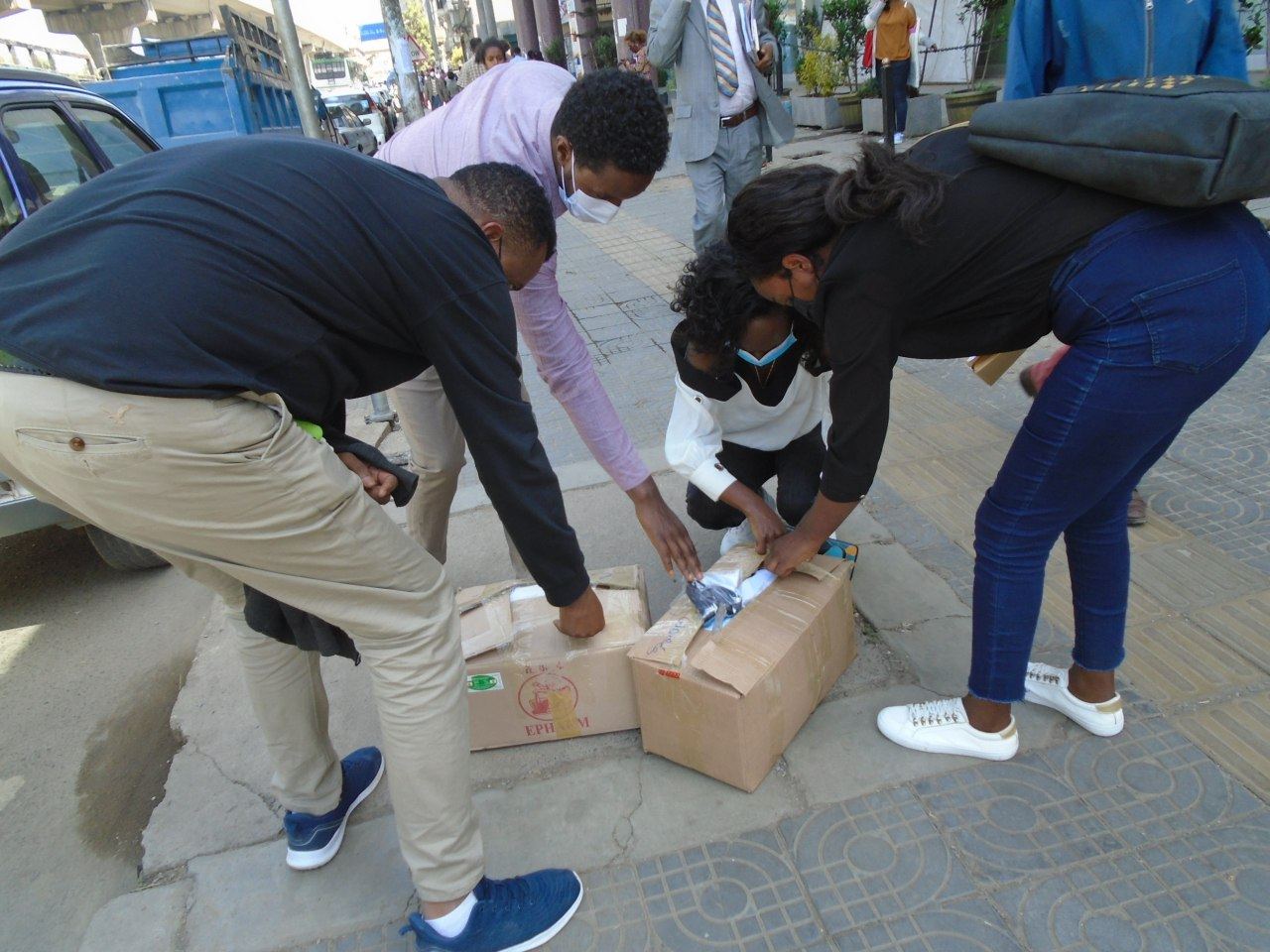 COVID-19 Awareness and Mask Distribution Campaign