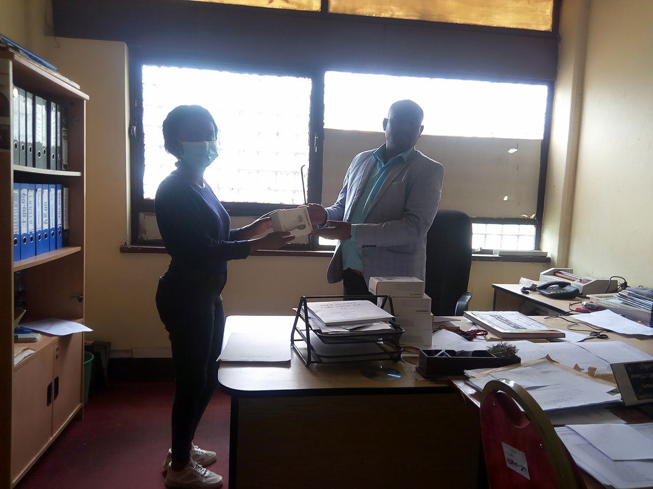 Thermometers Provided to Schools to Strengthen COVID-19 Prevention