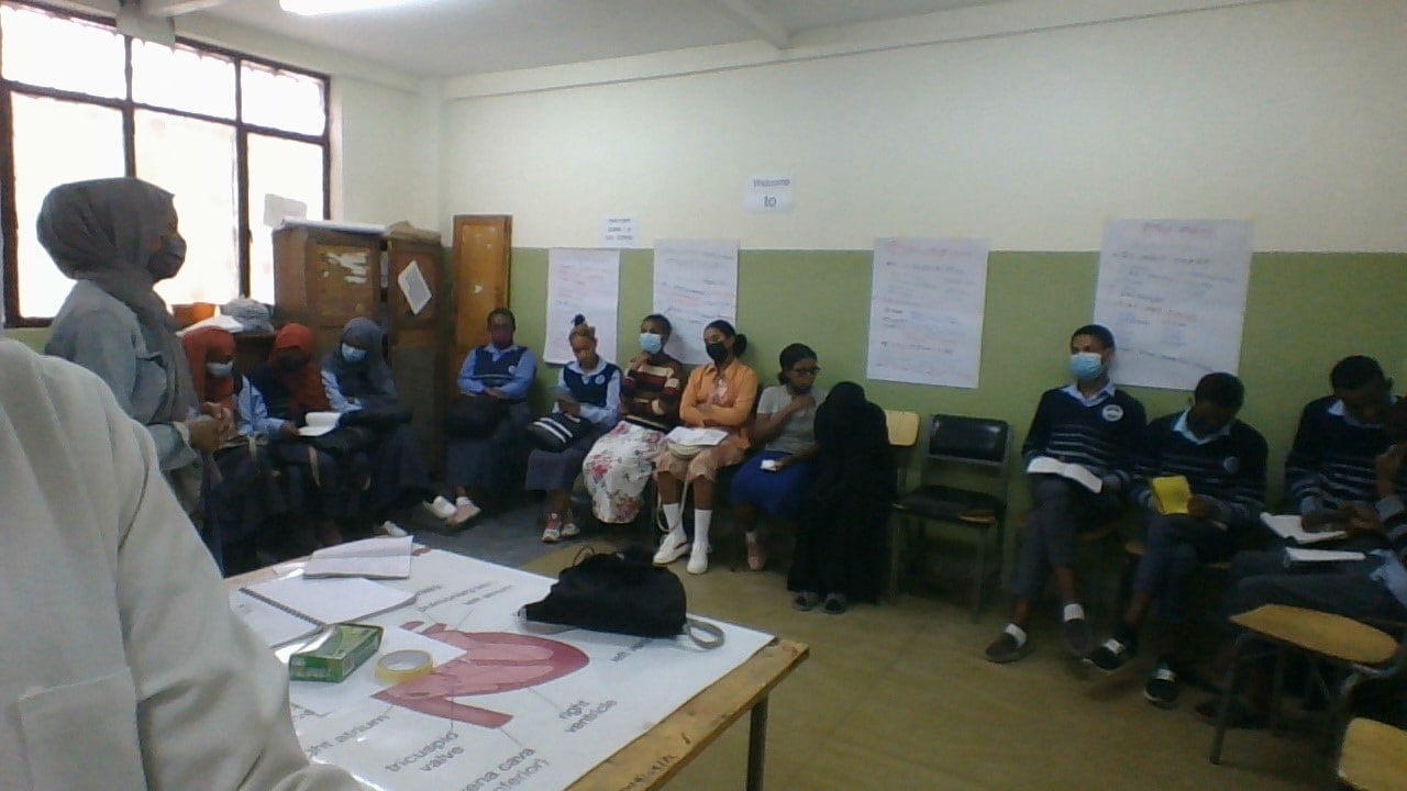 SYGE Conducts Life Skills Training at Yekatit 23 Primary School