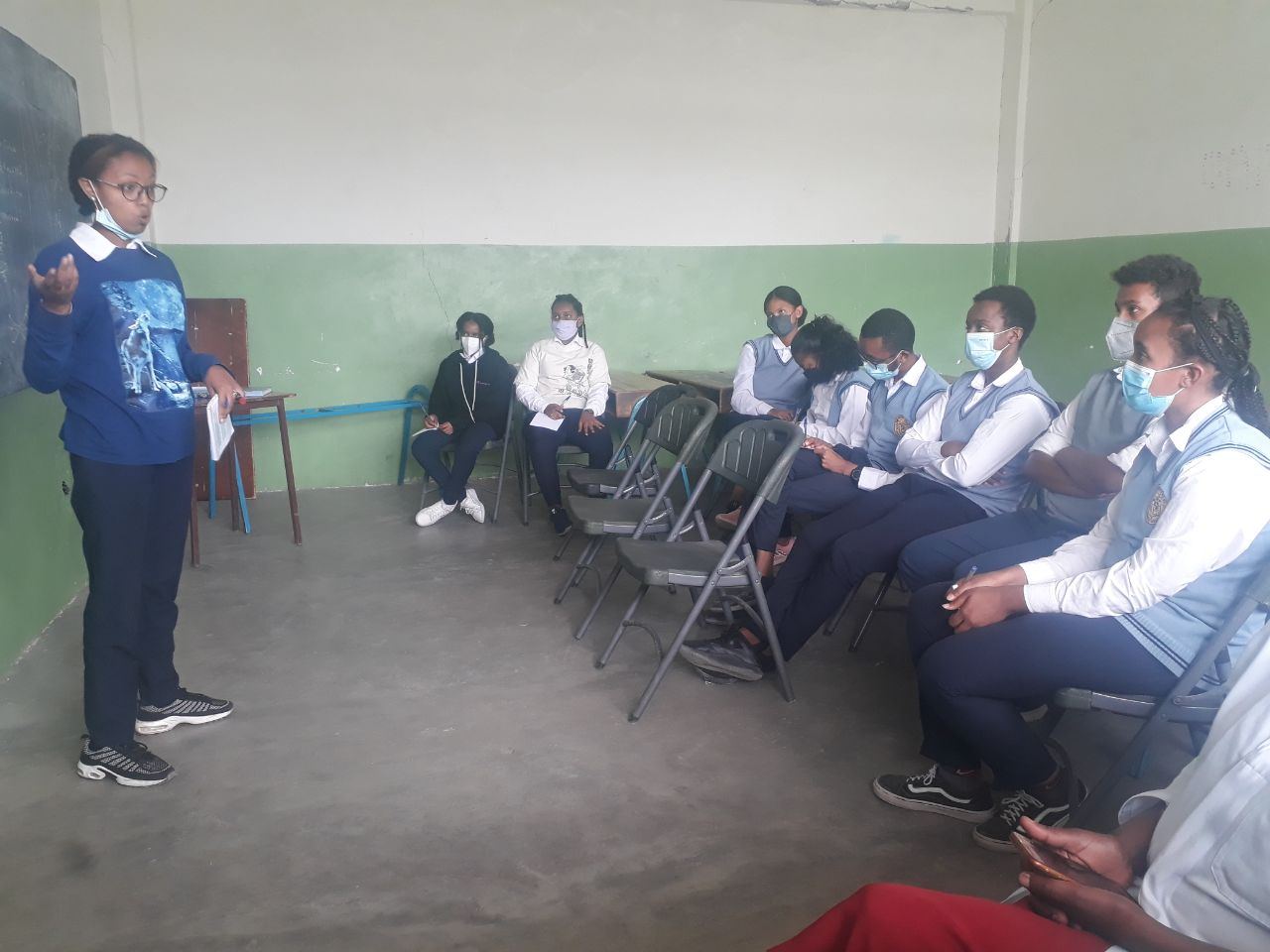 SYGE Conducts Life Skills Session at Dandi Boru School