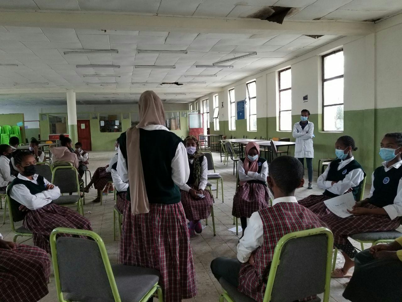 Life Skills Session at Sefere Selam Primary School