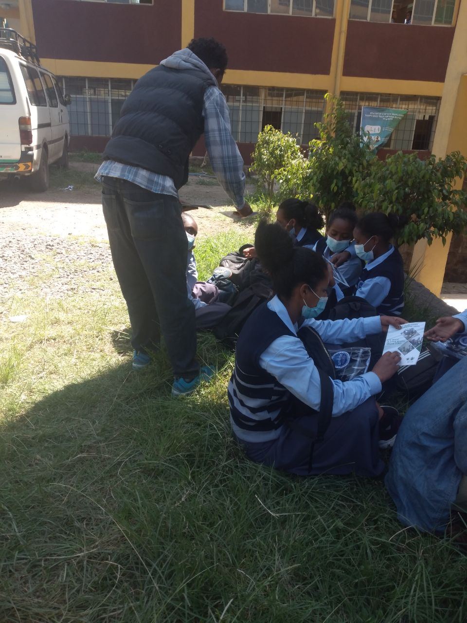 Edutainment Session Raises SGBV and COVID-19 Awareness at Shimeles Habte Secondary School photo 7