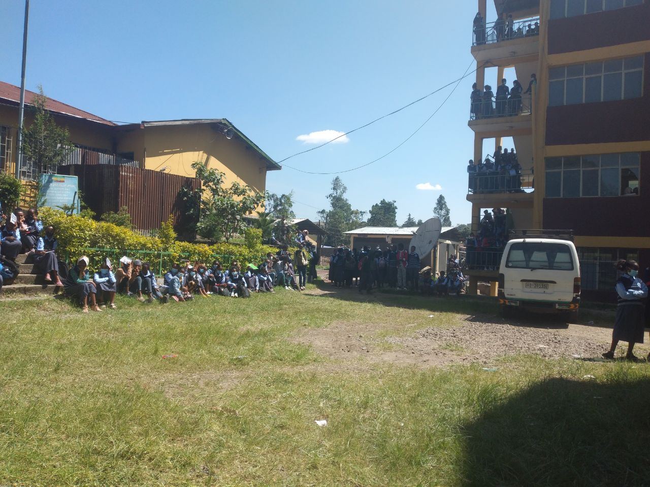 Edutainment Session Raises SGBV and COVID-19 Awareness at Shimeles Habte Secondary School photo 3