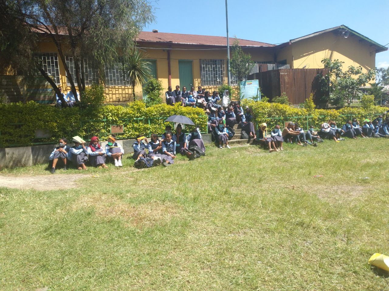 Edutainment Session Raises SGBV and COVID-19 Awareness at Shimeles Habte Secondary School photo 9