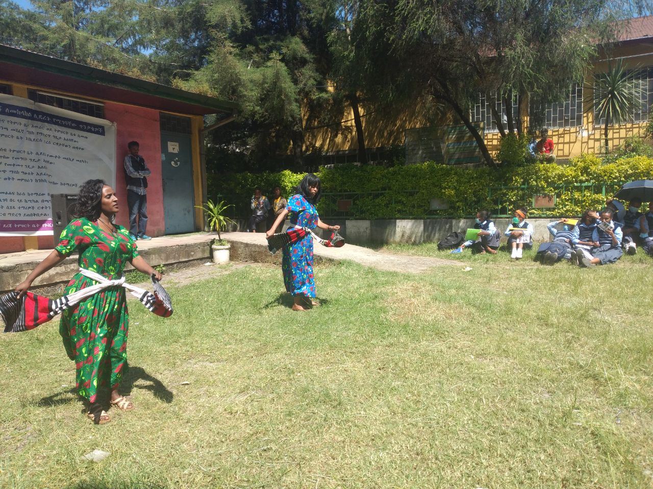 Edutainment Session Raises SGBV and COVID-19 Awareness at Shimeles Habte Secondary School photo 6